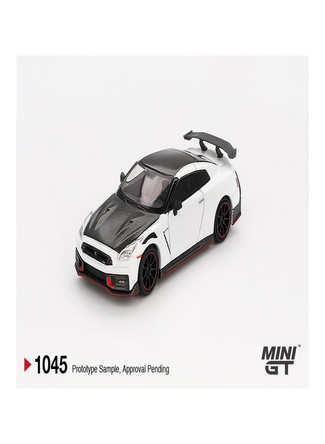 MINI GT Nissan GT-R Nismo 2024 - Brilliant White Pearl Diecast Model #1045 - Limited Edition Collectible 1:64 - Image 3